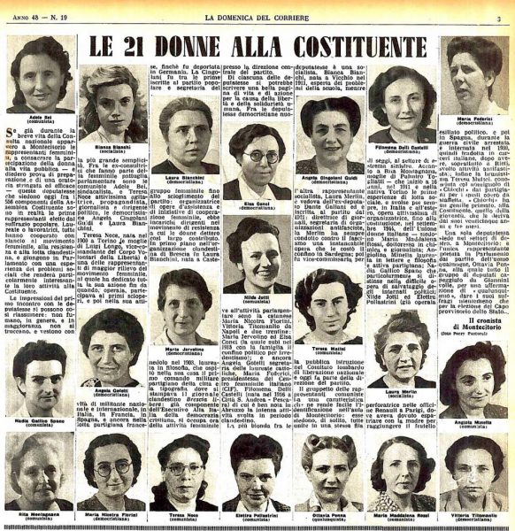 madri della costituzione italiana