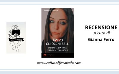 Avevo gli occhi belli – Storia di Anna Borsa, vittima di femminicidio di Valentina Iannaco